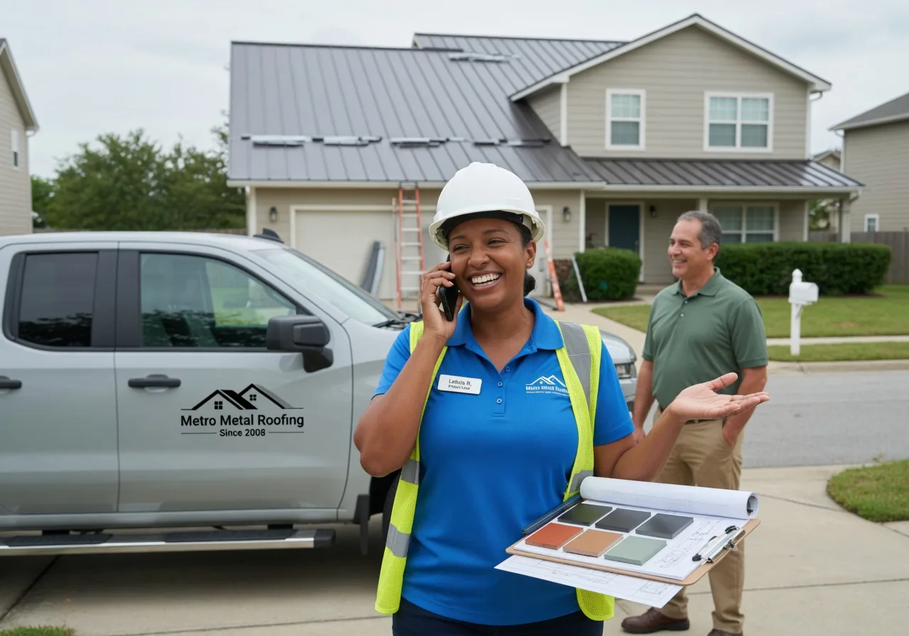 Storm Damage Metal Roof Repair in West Sunbury, PA
